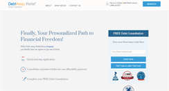 Desktop Screenshot of debtaway.com